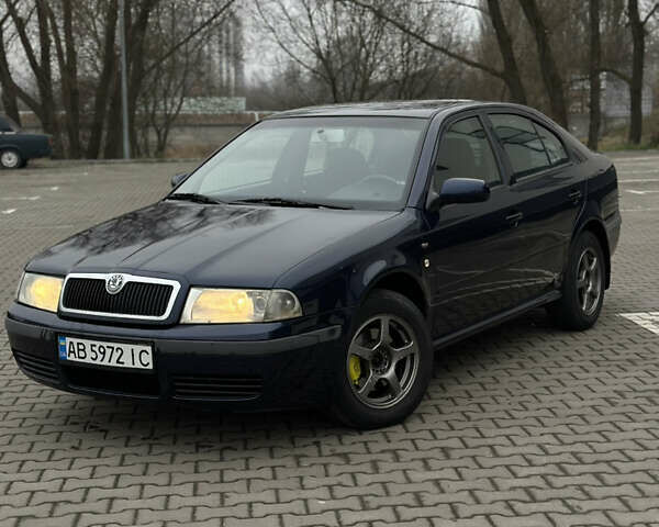 Синий Шкода Октавия, объемом двигателя 1.98 л и пробегом 410 тыс. км за 3700 $, фото 1 на Automoto.ua