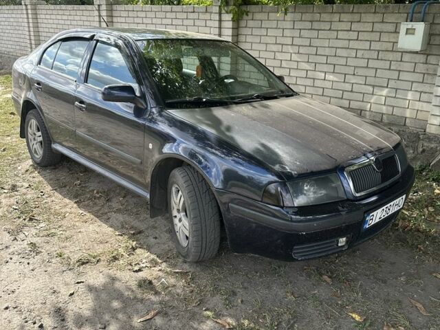 Синий Шкода Октавия, объемом двигателя 1.6 л и пробегом 265 тыс. км за 3500 $, фото 1 на Automoto.ua