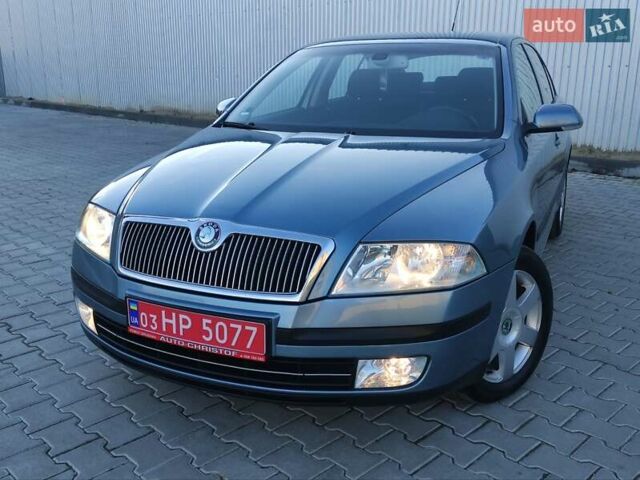 Синій Шкода Октавія, об'ємом двигуна 1.6 л та пробігом 217 тис. км за 7100 $, фото 1 на Automoto.ua