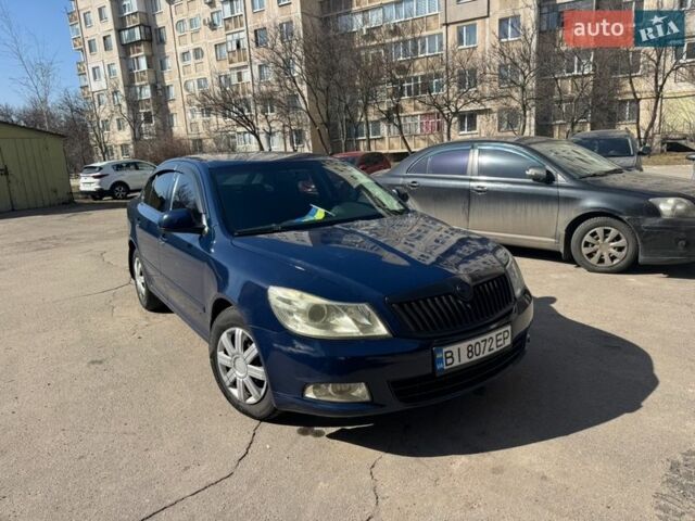 Синий Шкода Октавия, объемом двигателя 1.6 л и пробегом 157 тыс. км за 6999 $, фото 1 на Automoto.ua
