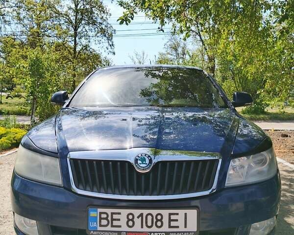 Синий Шкода Октавия, объемом двигателя 1.6 л и пробегом 244 тыс. км за 6000 $, фото 1 на Automoto.ua