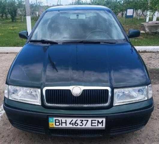 Зеленый Шкода Октавия, объемом двигателя 2 л и пробегом 645 тыс. км за 759 $, фото 1 на Automoto.ua