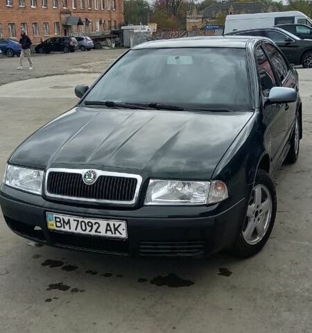 Зеленый Шкода Октавия, объемом двигателя 1.8 л и пробегом 261 тыс. км за 5000 $, фото 1 на Automoto.ua