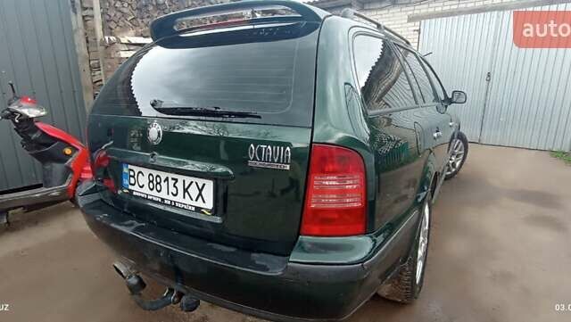 Зелений Шкода Октавія, об'ємом двигуна 1.9 л та пробігом 440 тис. км за 3600 $, фото 1 на Automoto.ua