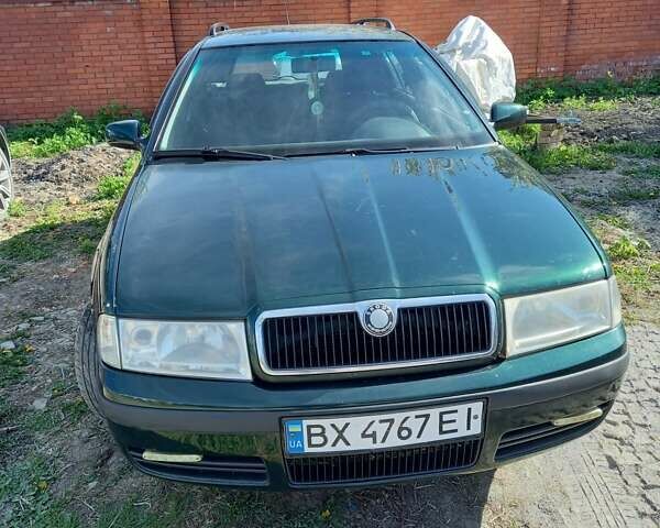Зелений Шкода Октавія, об'ємом двигуна 1.9 л та пробігом 395 тис. км за 4400 $, фото 1 на Automoto.ua