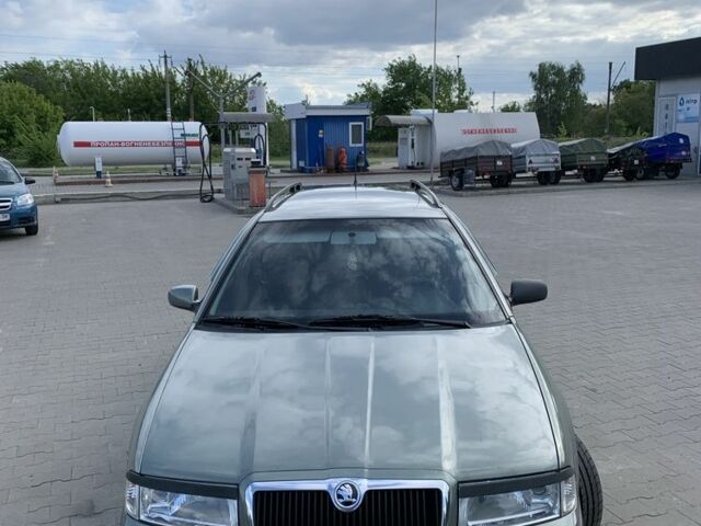 Зелений Шкода Октавія, об'ємом двигуна 2 л та пробігом 345 тис. км за 4700 $, фото 1 на Automoto.ua