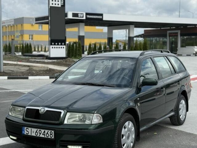 Зеленый Шкода Октавия, объемом двигателя 1.9 л и пробегом 354 тыс. км за 2200 $, фото 1 на Automoto.ua