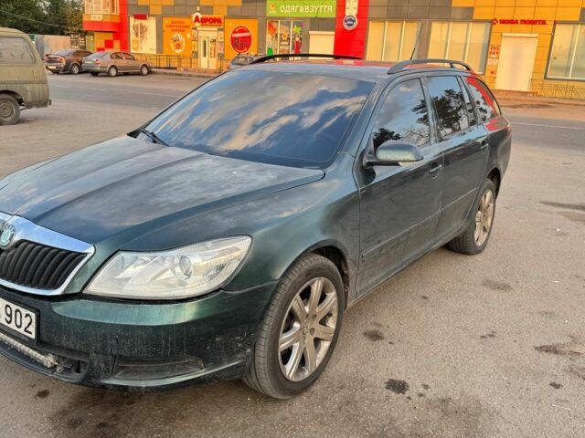 Зеленый Шкода Октавия, объемом двигателя 2 л и пробегом 389 тыс. км за 2698 $, фото 1 на Automoto.ua