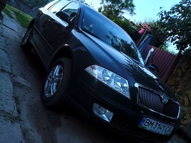 Зеленый Шкода Октавия, объемом двигателя 2 л и пробегом 198 тыс. км за 6000 $, фото 1 на Automoto.ua