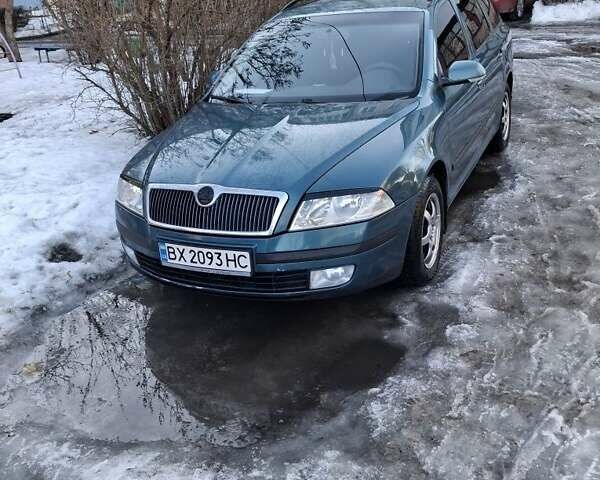 Зелений Шкода Октавія, об'ємом двигуна 2 л та пробігом 370 тис. км за 7200 $, фото 1 на Automoto.ua