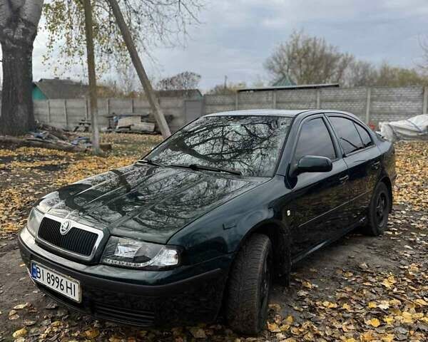 Зеленый Шкода Октавия, объемом двигателя 1.6 л и пробегом 316 тыс. км за 3600 $, фото 1 на Automoto.ua