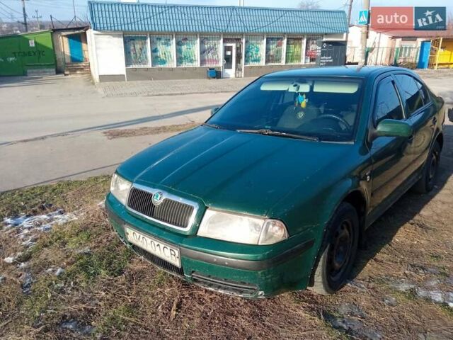 Зеленый Шкода Октавия, объемом двигателя 1.9 л и пробегом 700 тыс. км за 2884 $, фото 1 на Automoto.ua