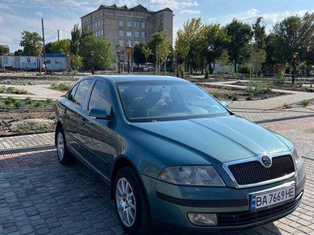Шкода Октавия 2005 в Днепре (Днепропетровске) на Automoto.ua Зеленый Шкода Октавия, объемом двигателя 1.6 л и пробегом 264 тыс. км за 6400 $, фото 1 на Automoto.ua