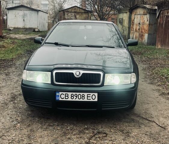 Зелений Шкода Октавія, об'ємом двигуна 1.6 л та пробігом 222 тис. км за 5150 $, фото 1 на Automoto.ua