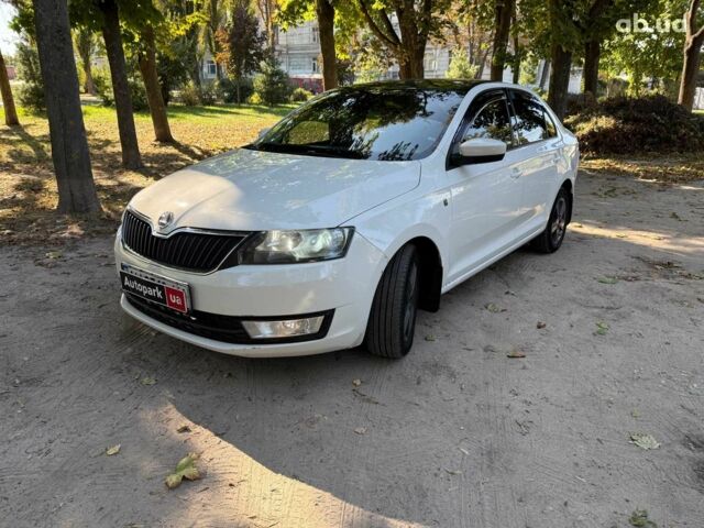 Білий Шкода Рапід, об'ємом двигуна 1.6 л та пробігом 374 тис. км за 6490 $, фото 1 на Automoto.ua