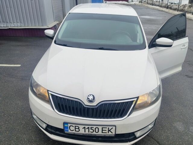 Белый Шкода Рапид, объемом двигателя 1.6 л и пробегом 270 тыс. км за 7600 $, фото 1 на Automoto.ua