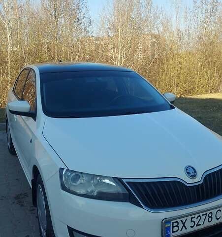 Білий Шкода Рапід, об'ємом двигуна 1.2 л та пробігом 122 тис. км за 7500 $, фото 1 на Automoto.ua