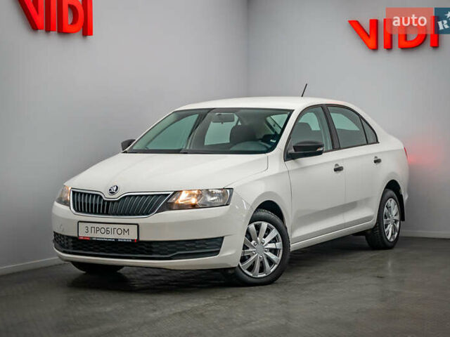 Білий Шкода Рапід, об'ємом двигуна 1.6 л та пробігом 78 тис. км за 11644 $, фото 1 на Automoto.ua