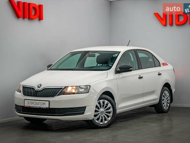 Білий Шкода Рапід, об'ємом двигуна 1.6 л та пробігом 111 тис. км за 10767 $, фото 1 на Automoto.ua