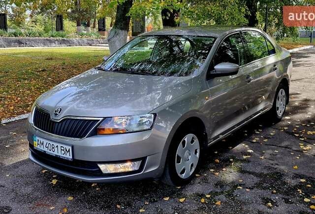 Бежевый Шкода Рапид, объемом двигателя 1.2 л и пробегом 78 тыс. км за 8700 $, фото 1 на Automoto.ua