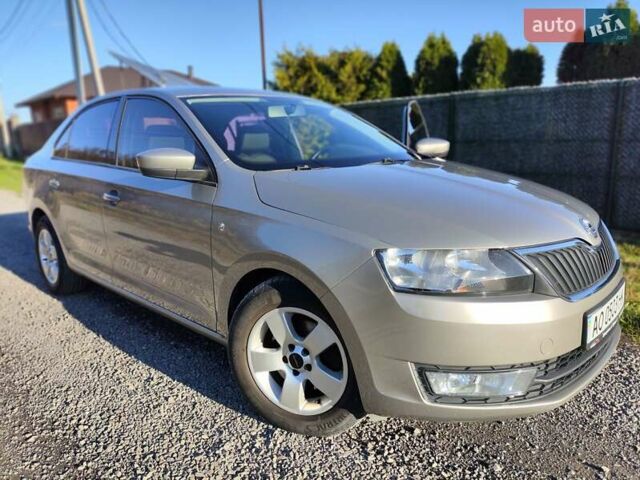 Бежевый Шкода Рапид, объемом двигателя 1.6 л и пробегом 206 тыс. км за 8900 $, фото 1 на Automoto.ua