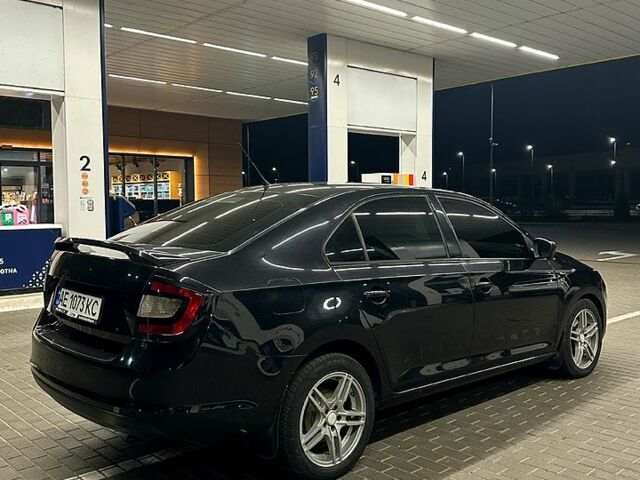 Черный Шкода Рапид, объемом двигателя 1.2 л и пробегом 184 тыс. км за 6850 $, фото 1 на Automoto.ua