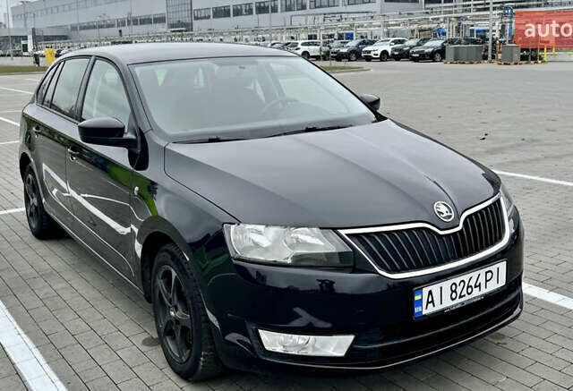 Черный Шкода Рапид, объемом двигателя 1.4 л и пробегом 214 тыс. км за 10600 $, фото 1 на Automoto.ua