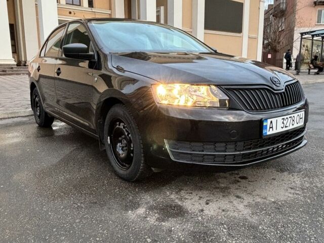 Черный Шкода Рапид, объемом двигателя 1.2 л и пробегом 177 тыс. км за 7200 $, фото 1 на Automoto.ua