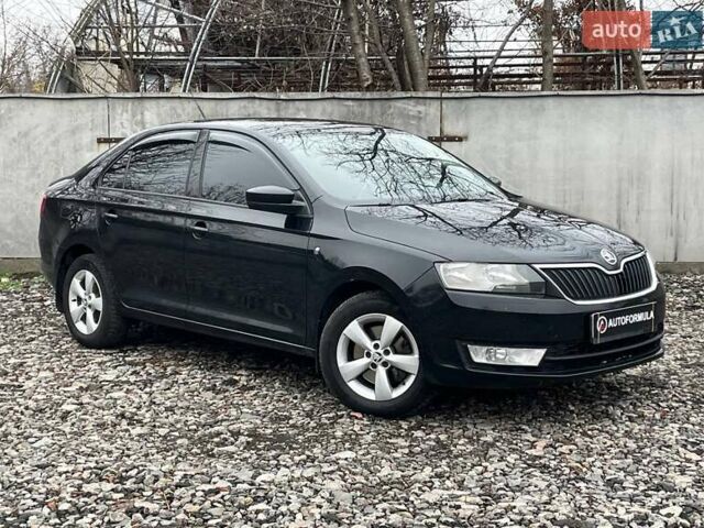 Черный Шкода Рапид, объемом двигателя 1.2 л и пробегом 197 тыс. км за 7690 $, фото 1 на Automoto.ua