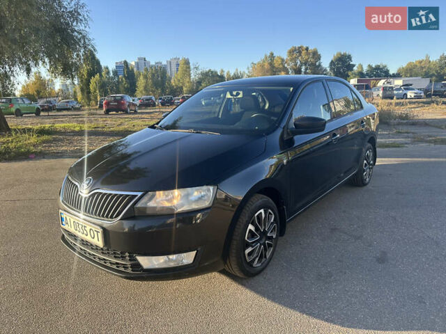 Шкода Рапид 2015 в Киеве на Automoto.ua Черный Шкода Рапид, объемом двигателя 1.2 л и пробегом 231 тыс. км за 7499 $, фото 1 на Automoto.ua