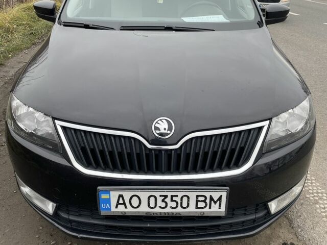 Черный Шкода Рапид, объемом двигателя 1.2 л и пробегом 132 тыс. км за 8500 $, фото 1 на Automoto.ua