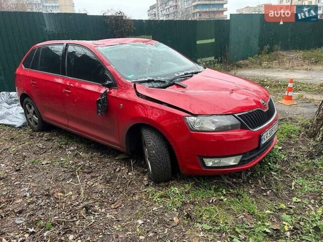 Красный Шкода Рапид, объемом двигателя 1.39 л и пробегом 150 тыс. км за 4900 $, фото 1 на Automoto.ua