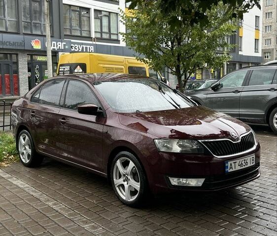 Красный Шкода Рапид, объемом двигателя 1.6 л и пробегом 296 тыс. км за 6700 $, фото 1 на Automoto.ua