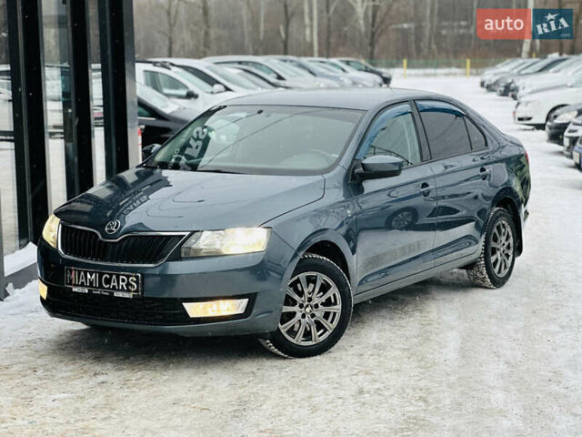Серый Шкода Рапид, объемом двигателя 1.6 л и пробегом 191 тыс. км за 7900 $, фото 1 на Automoto.ua