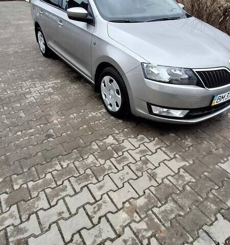 Серый Шкода Рапид, объемом двигателя 1.6 л и пробегом 67 тыс. км за 9300 $, фото 1 на Automoto.ua