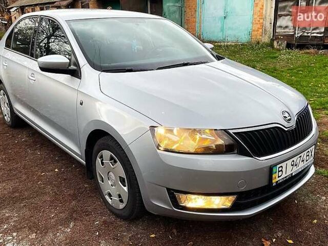 Серый Шкода Рапид, объемом двигателя 1.6 л и пробегом 127 тыс. км за 10000 $, фото 1 на Automoto.ua