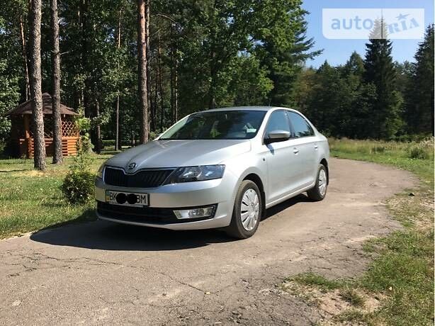 Сірий Шкода Рапід, об'ємом двигуна 1.6 л та пробігом 109 тис. км за 12000 $, фото 1 на Automoto.ua