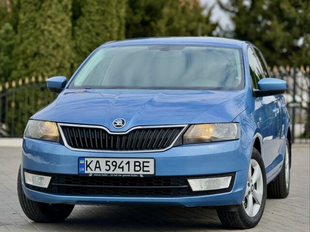 Синий Шкода Рапид, объемом двигателя 1.2 л и пробегом 175 тыс. км за 7300 $, фото 1 на Automoto.ua
