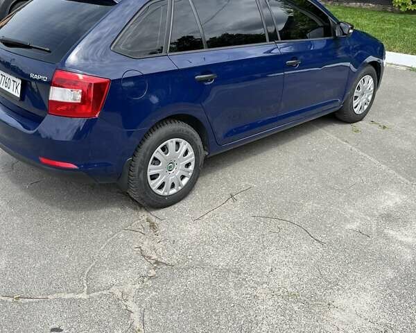 Синий Шкода Рапид, объемом двигателя 1.4 л и пробегом 320 тыс. км за 5900 $, фото 1 на Automoto.ua