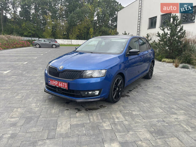 Синій Шкода Рапід, об'ємом двигуна 1.4 л та пробігом 220 тис. км за 12900 $, фото 1 на Automoto.ua