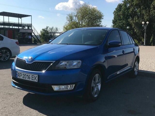 Синий Шкода Рапид, объемом двигателя 1.2 л и пробегом 130 тыс. км за 8700 $, фото 1 на Automoto.ua