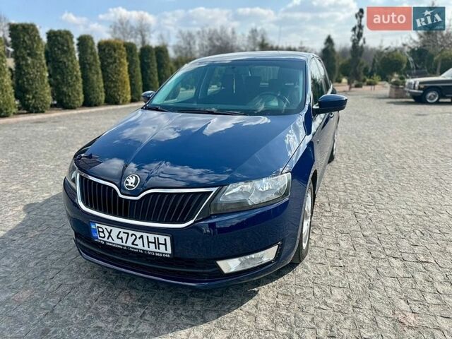 Синий Шкода Рапид, объемом двигателя 1.6 л и пробегом 258 тыс. км за 7499 $, фото 1 на Automoto.ua