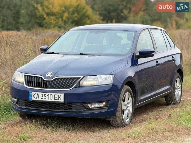 Синий Шкода Рапид, объемом двигателя 1.6 л и пробегом 172 тыс. км за 9200 $, фото 1 на Automoto.ua