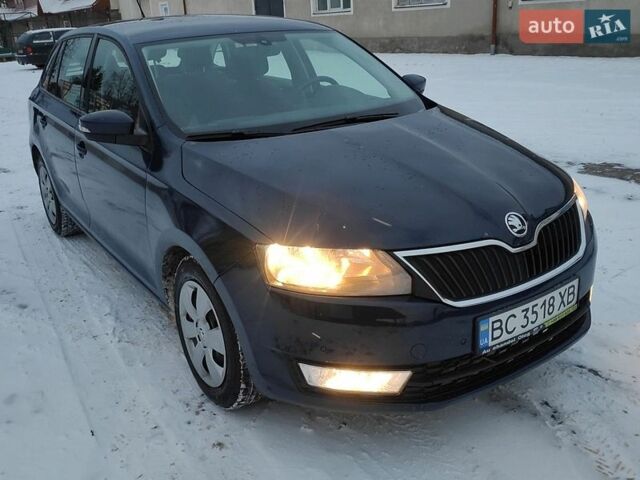 Синий Шкода Рапид, объемом двигателя 1.42 л и пробегом 242 тыс. км за 7200 $, фото 1 на Automoto.ua