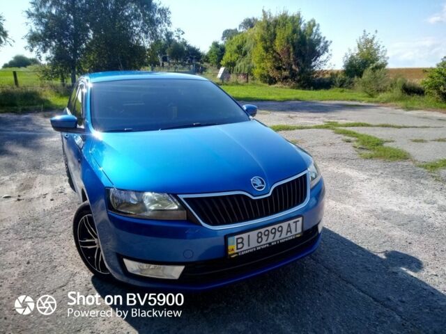 Синий Шкода Рапид, объемом двигателя 0 л и пробегом 186 тыс. км за 10500 $, фото 1 на Automoto.ua