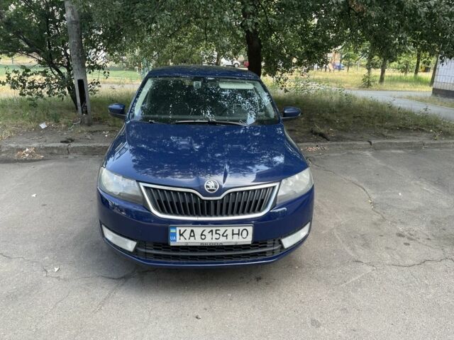 Синий Шкода Рапид, объемом двигателя 1.6 л и пробегом 320 тыс. км за 6500 $, фото 1 на Automoto.ua