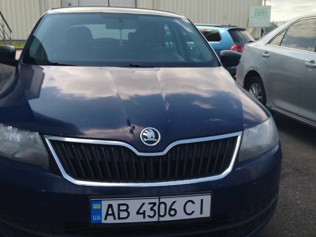 Синий Шкода Рапид, объемом двигателя 1.6 л и пробегом 1 тыс. км за 4733 $, фото 1 на Automoto.ua