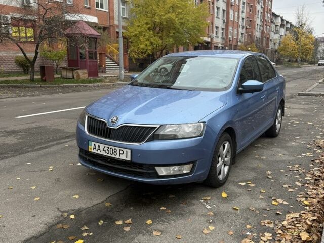 Синий Шкода Рапид, объемом двигателя 1.6 л и пробегом 257 тыс. км за 8300 $, фото 1 на Automoto.ua