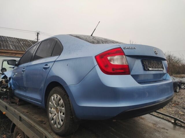 Синий Шкода Рапид, объемом двигателя 1.6 л и пробегом 90 тыс. км за 2650 $, фото 1 на Automoto.ua