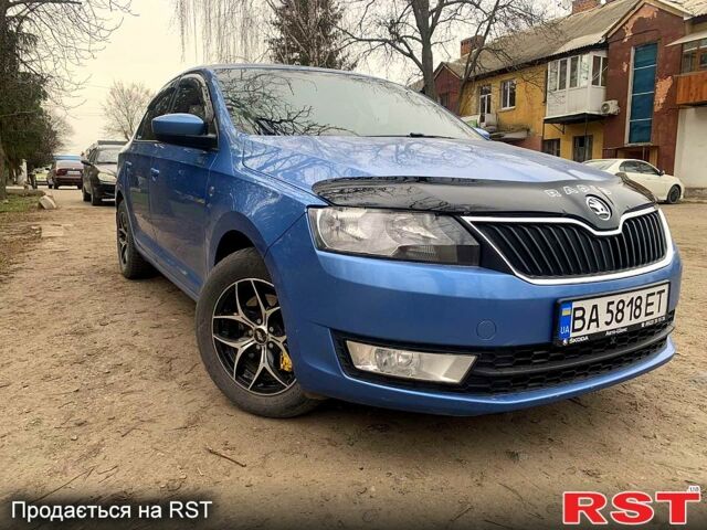 Синий Шкода Рапид, объемом двигателя 1.2 л и пробегом 161 тыс. км за 6300 $, фото 1 на Automoto.ua